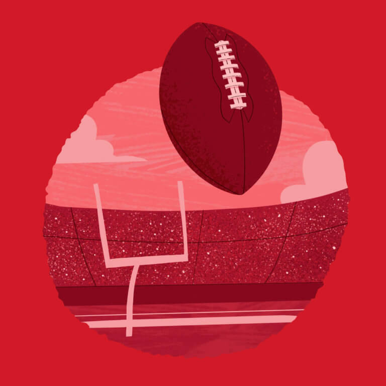 illustration of football